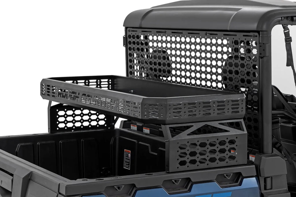 Rough Country Over Bed Cargo Rack | CFMOTO UFORCE 1000/1000 XL/U10 Pro 96128 - Installation View