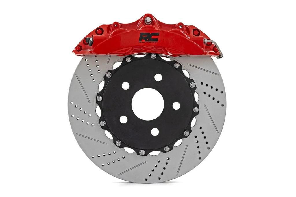 Rough Country Performance Brake System | Front | Jeep Wrangler JK/Wrangler Unlimited  (07-18) - Main Product View