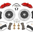 Load image into Gallery viewer, Rough Country Performance Brake System | Front | Jeep Wrangler JK/Wrangler Unlimited  (07-18) - Kit Contents