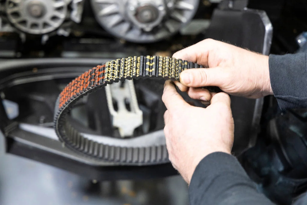 Rough Country Performance CVT Drive Belt | Kawasaki Mule 992280 - Installation View