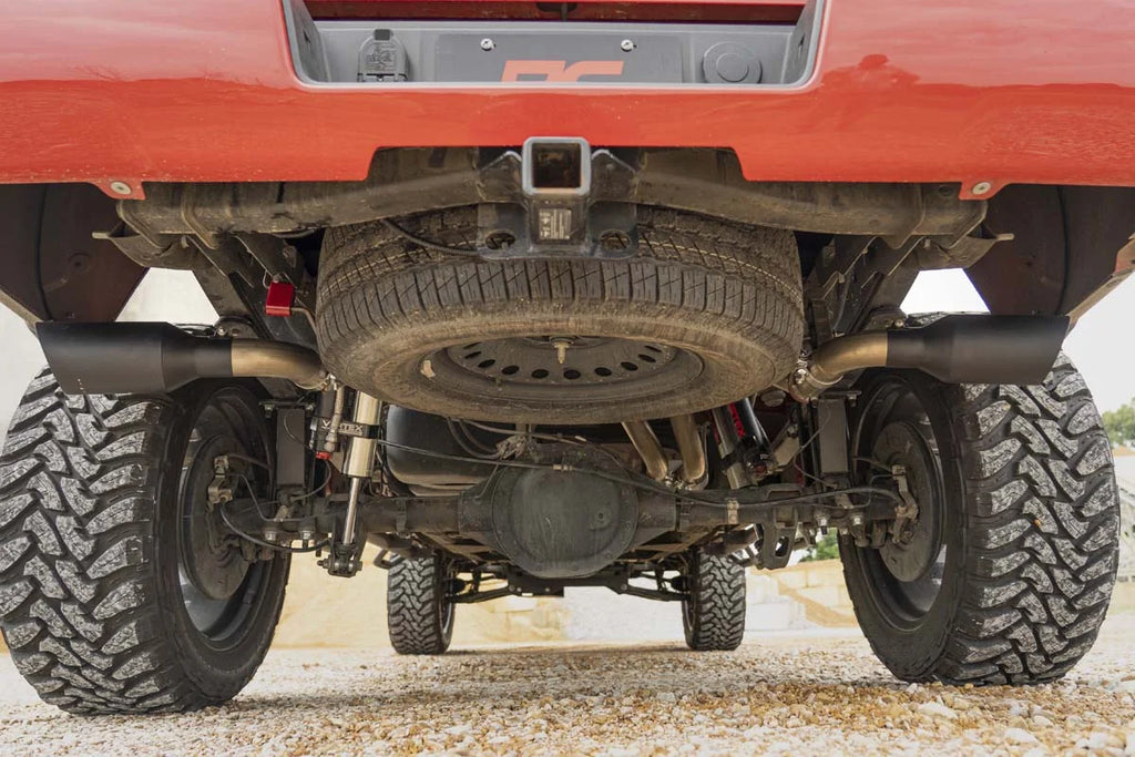Rough Country Performance Cat-Back Exhaust | 6.2L | Chevy/GMC 1500 (11-18 & Classic) 96017 - Side View