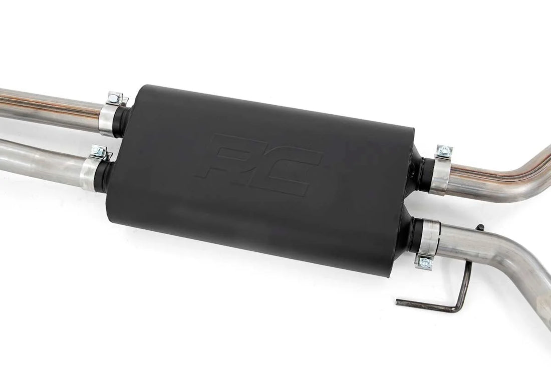 Rough Country Performance Cat-Back Exhaust | Stainless | 4.6L/5.7L | Toyota Tundra (09-21) 96012 - Additional View 5