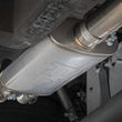 Load image into Gallery viewer, Rough Country Performance Cat-Back Exhaust | Stainless | 4.8L/5.3L | Chevy/GMC 1500 (09-13) 96008 - Installation View