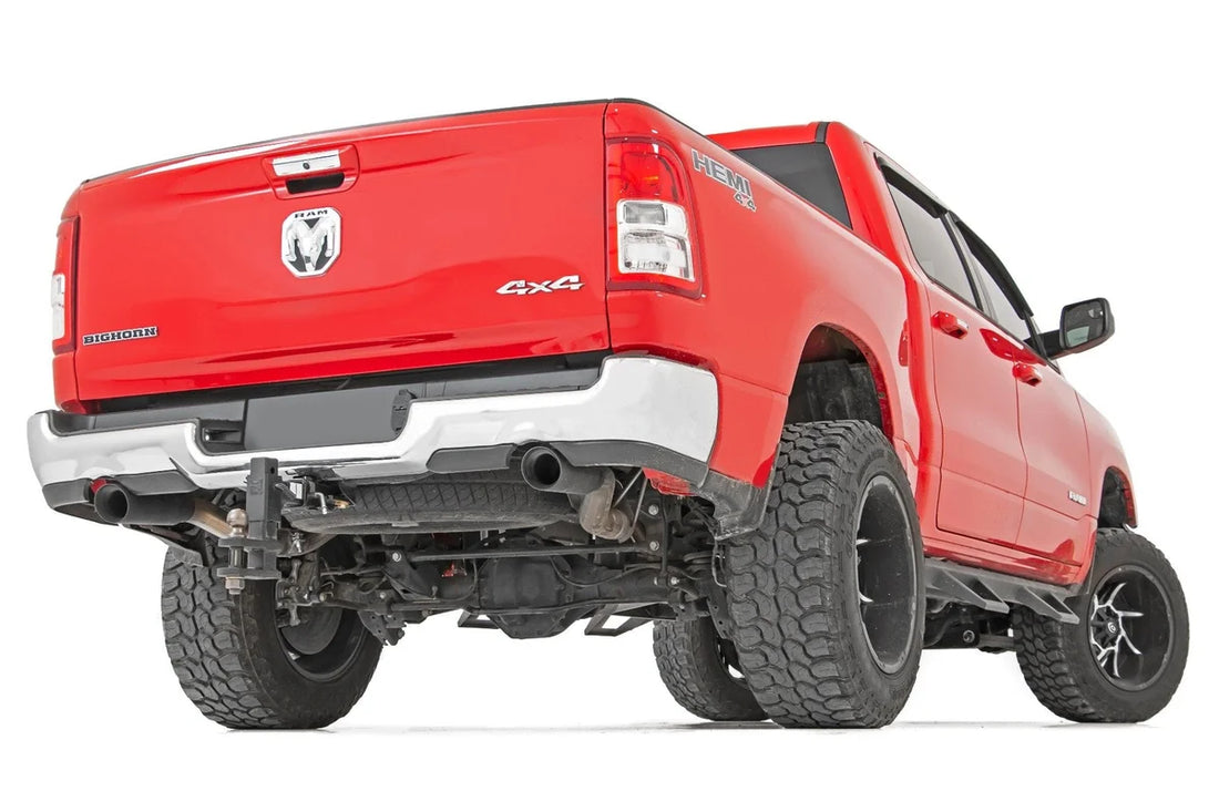 Rough Country Performance Cat-Back Exhaust | Stainless | 5.7L | Ram 1500 2WD/4WD (19-24) 96013 - Side View