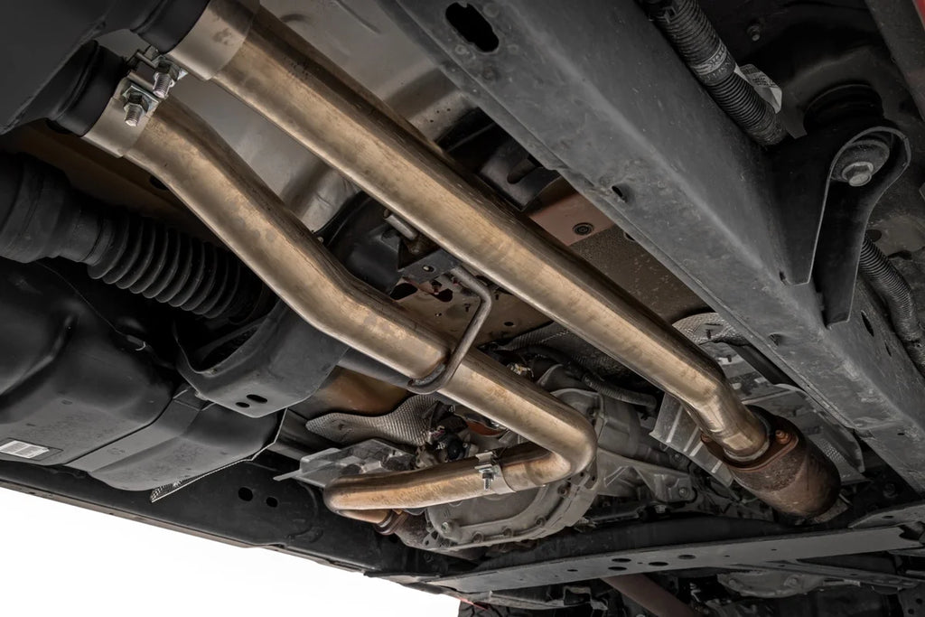 Rough Country Performance Cat-Back Exhaust | Stainless | 3.8L | Nissan Frontier (22-26) - Additional View 5