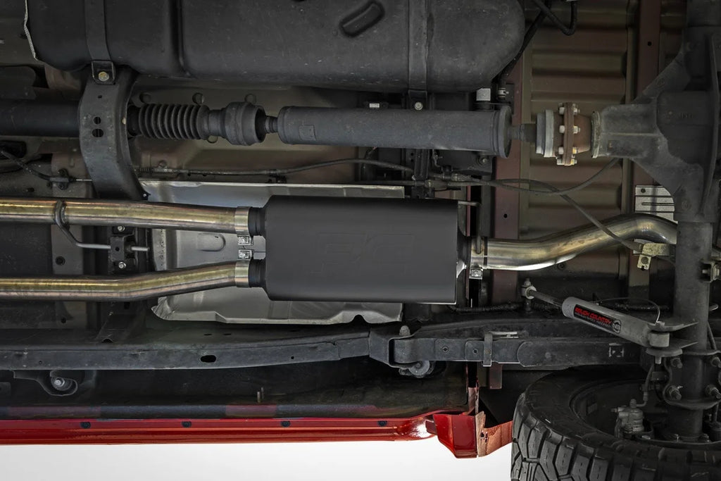 Rough Country Performance Cat-Back Exhaust | Stainless | 3.8L | Nissan Frontier (22-26) - Additional View 6
