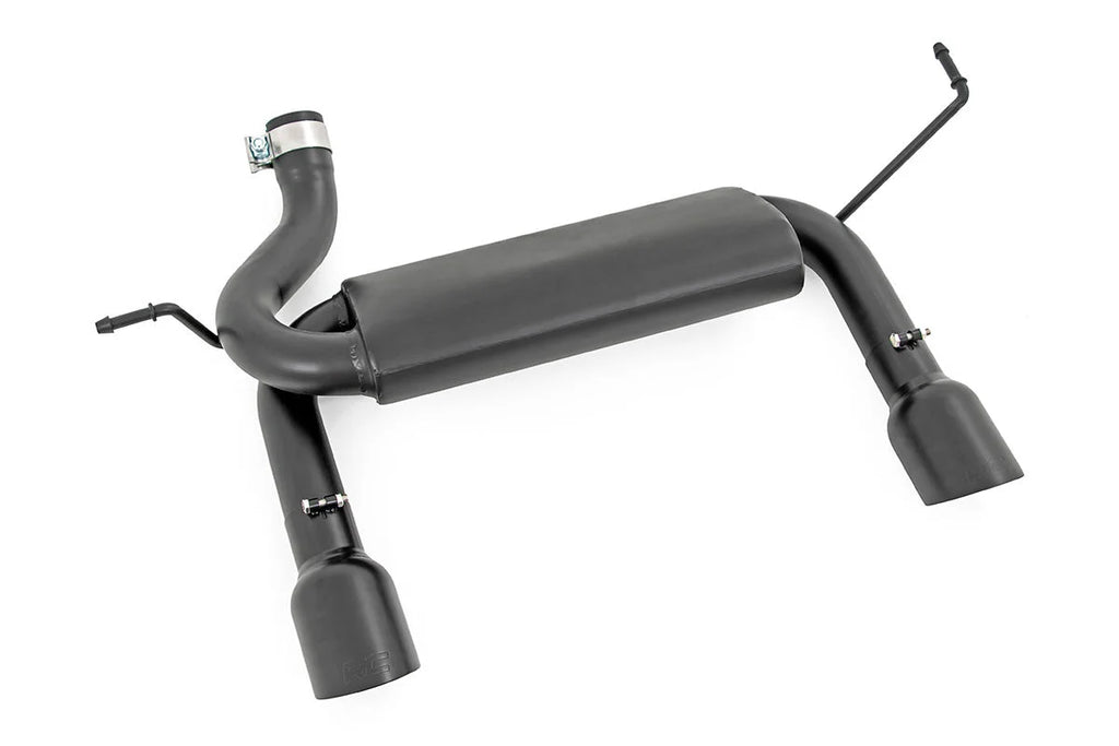 Rough Country Performance Exhaust | Dual Outlet | Jeep Wrangler JK/Wrangler Unlimited (07-18) 96002A - Main Product View