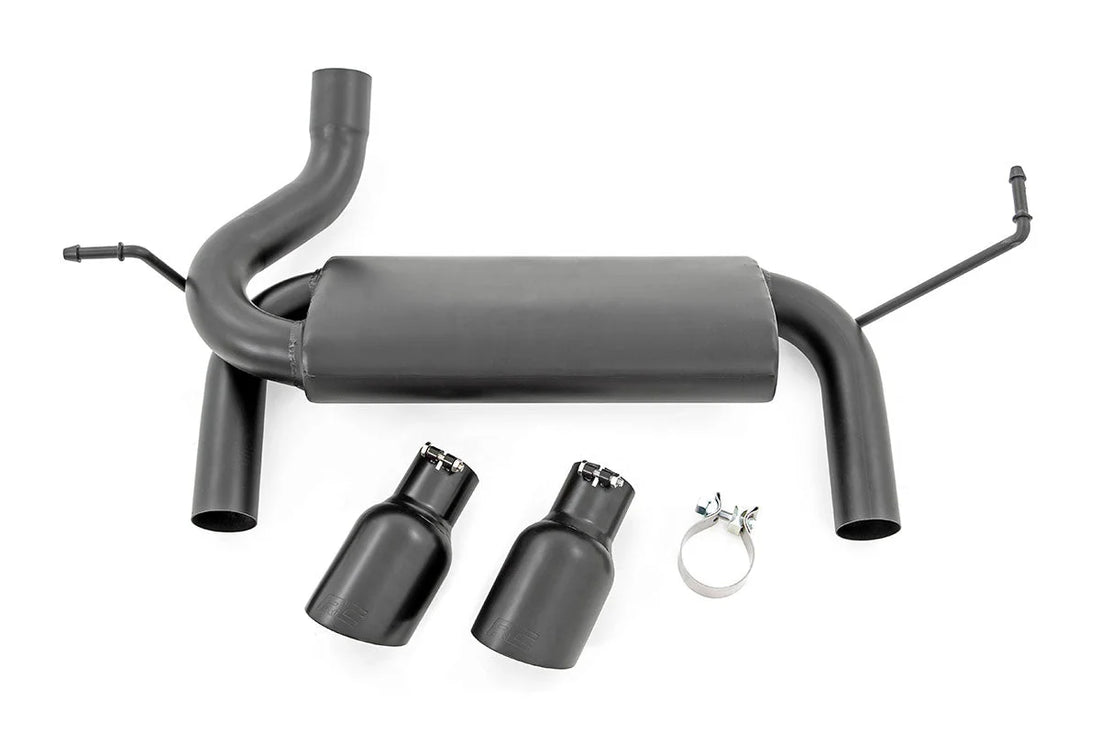 Rough Country Performance Exhaust | Dual Outlet | Jeep Wrangler JK/Wrangler Unlimited (07-18) 96002A - Kit Contents