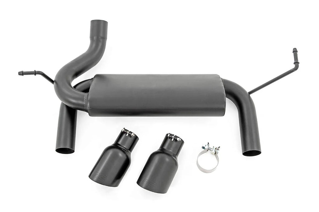 Rough Country Performance Exhaust | Dual Outlet | Jeep Wrangler JK/Wrangler Unlimited (07-18) 96002A - Kit Contents