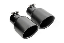 Load image into Gallery viewer, Rough Country Performance Exhaust | Dual Outlet | Jeep Wrangler JK/Wrangler Unlimited (07-18) 96002A - Back View