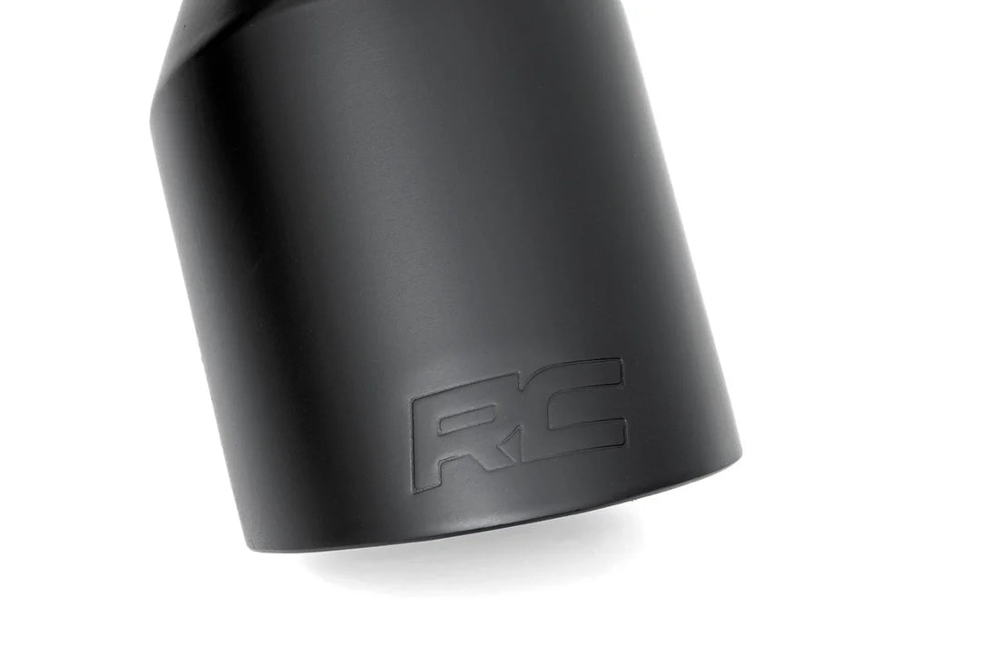 Rough Country Performance Exhaust | Dual Outlet | Jeep Wrangler JL (18-24)/Wrangler Unlimited (18-24) 96003 - Back View