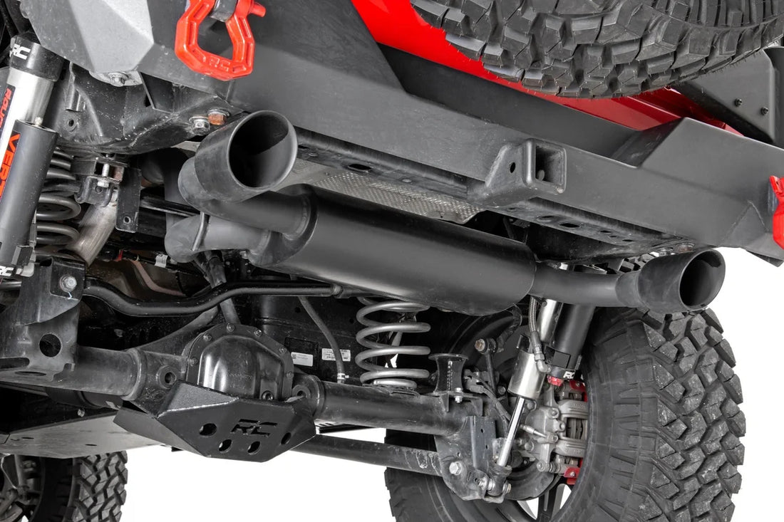Rough Country Performance Exhaust | Dual Outlet | Jeep Wrangler JL (18-24)/Wrangler Unlimited (18-24) 96003 - Installation...