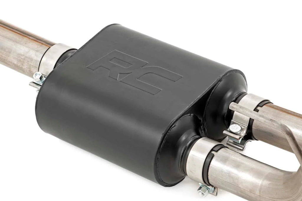 Rough Country Performance Exhaust | Ext Cab | 4.8L/5.3L | Chevy/GMC 1500 (99-06) 96005 - Back View