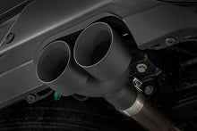 Load image into Gallery viewer, Rough Country Performance Exhuast | Stainless | Crew/Dbl | RR Exit | Chevy/GMC 1500 (19-24) 96011 - Installation View