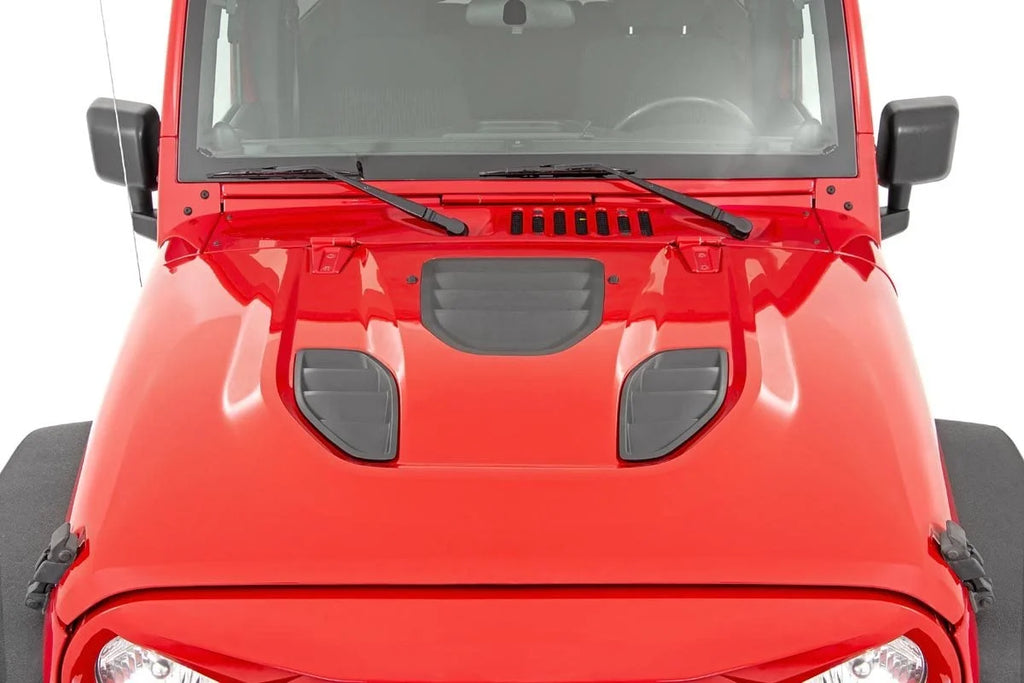 Rough Country Performance Trail Hood | Jeep Wrangler JK/Wrangler Unlimited  (2007-2018) 10525 - Back View