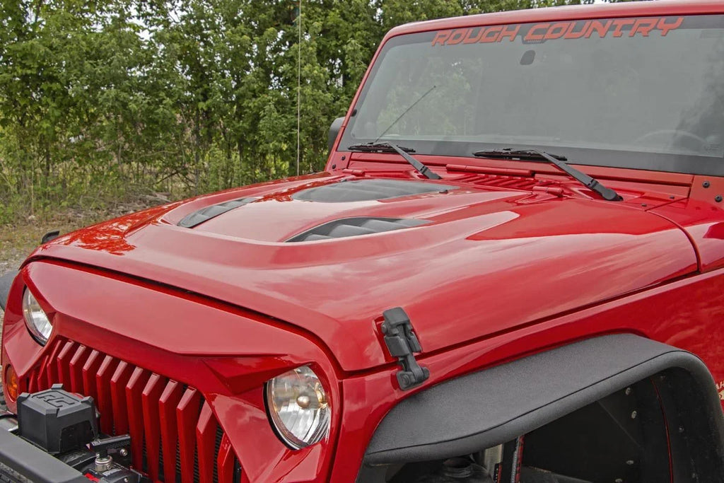 Rough Country Performance Trail Hood | Jeep Wrangler JK/Wrangler Unlimited  (2007-2018) 10525 - Additional View 5