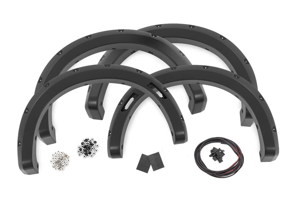Rough Country Pocket Fender Flares | Ford Ranger 2WD/4WD (2024-2025) - Side View
