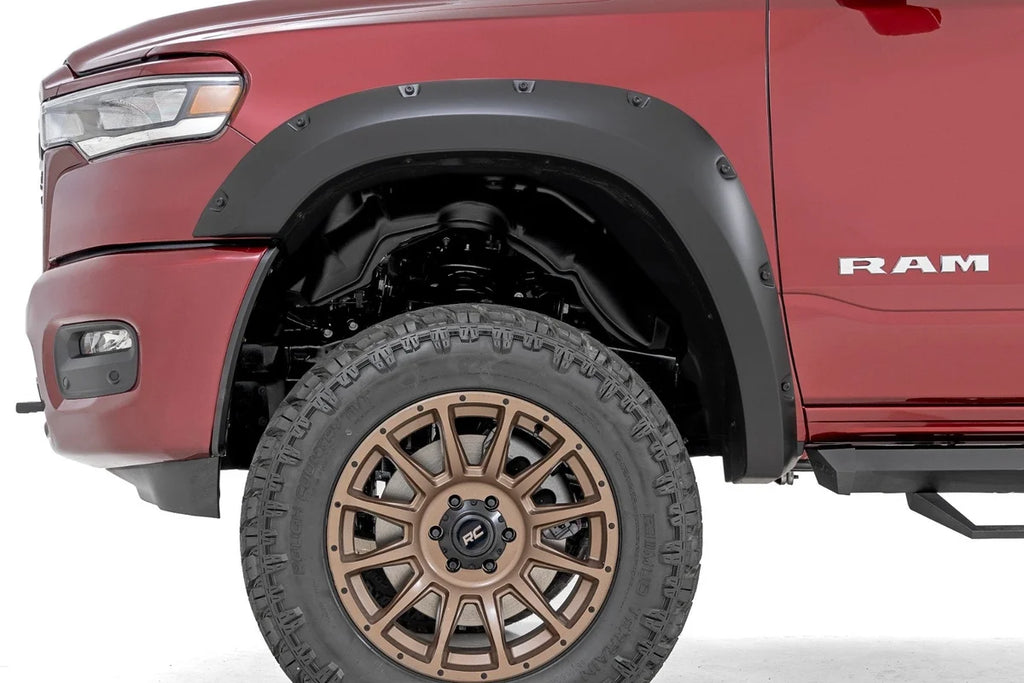 Rough Country Pocket Fender Flares | Gloss Black | Ram 1500 2WD/4WD (2025-2026) - Additional View 6