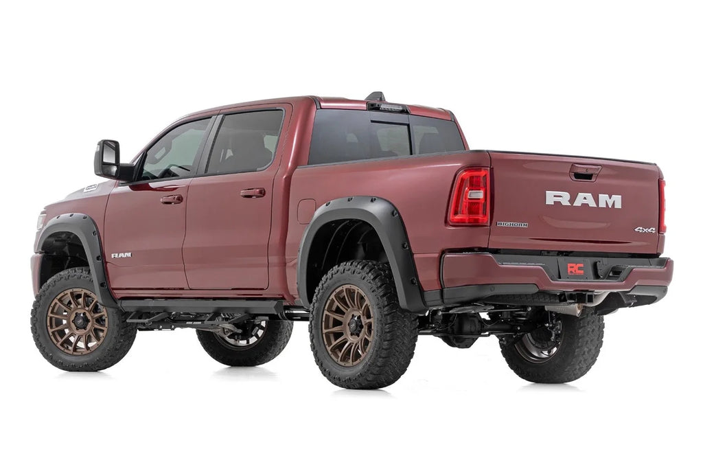Rough Country Pocket Fender Flares | Ram 1500 2WD/4WD (2025-2026) - Back View