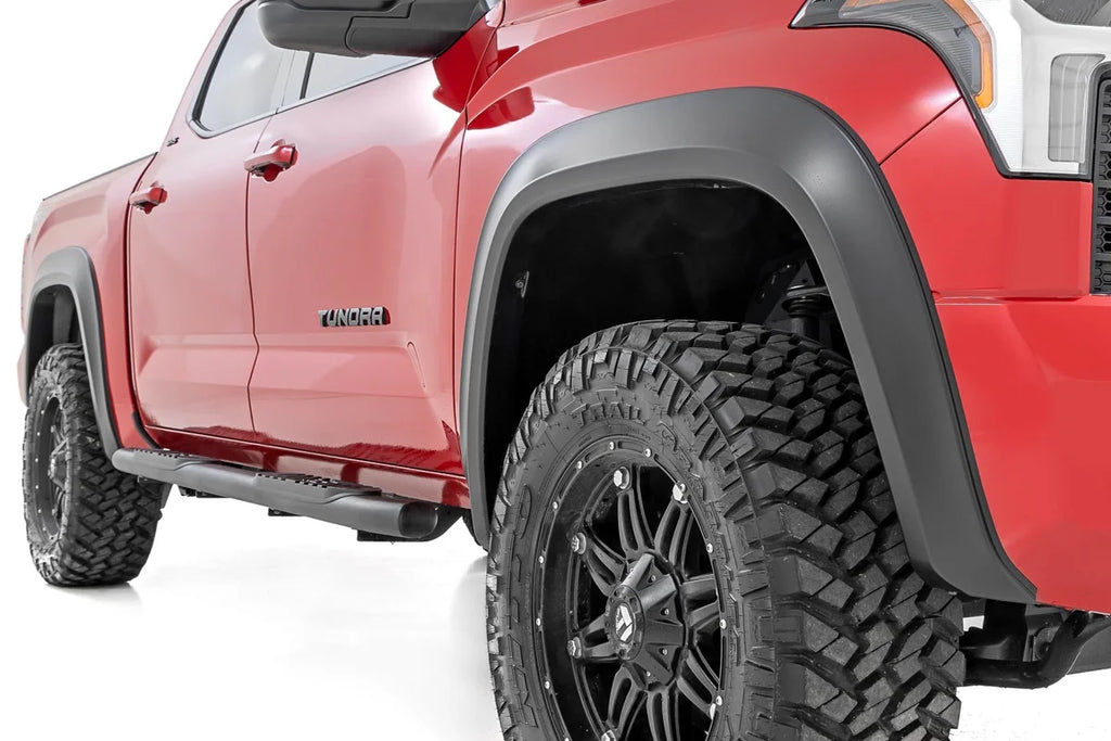 Rough Country Pocket Fender Flares | Toyota Tundra 2WD/4WD (2022-2024) S-T42211-RCGB - Back View
