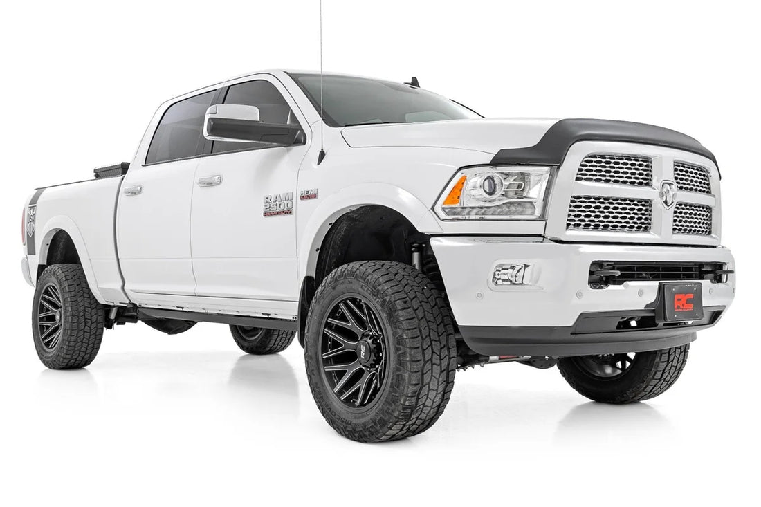 Rough Country Power Running Boards | Dual Electric Motor | Crew Cab | Ram 2500/3500 (10-24) PSR9010 - Side View