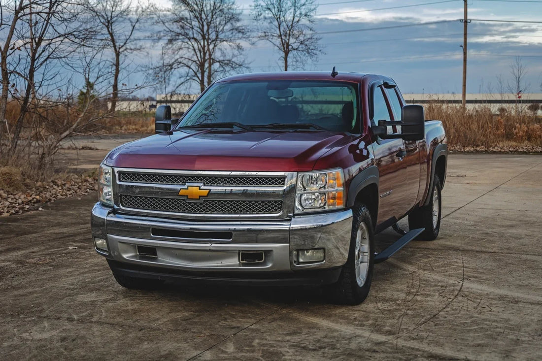 Rough Country Power Running Boards | HT-Series | Double Cab | Chevy/GMC 1500/2500HD/3500HD (14-18) ESR51523 - Additional V...