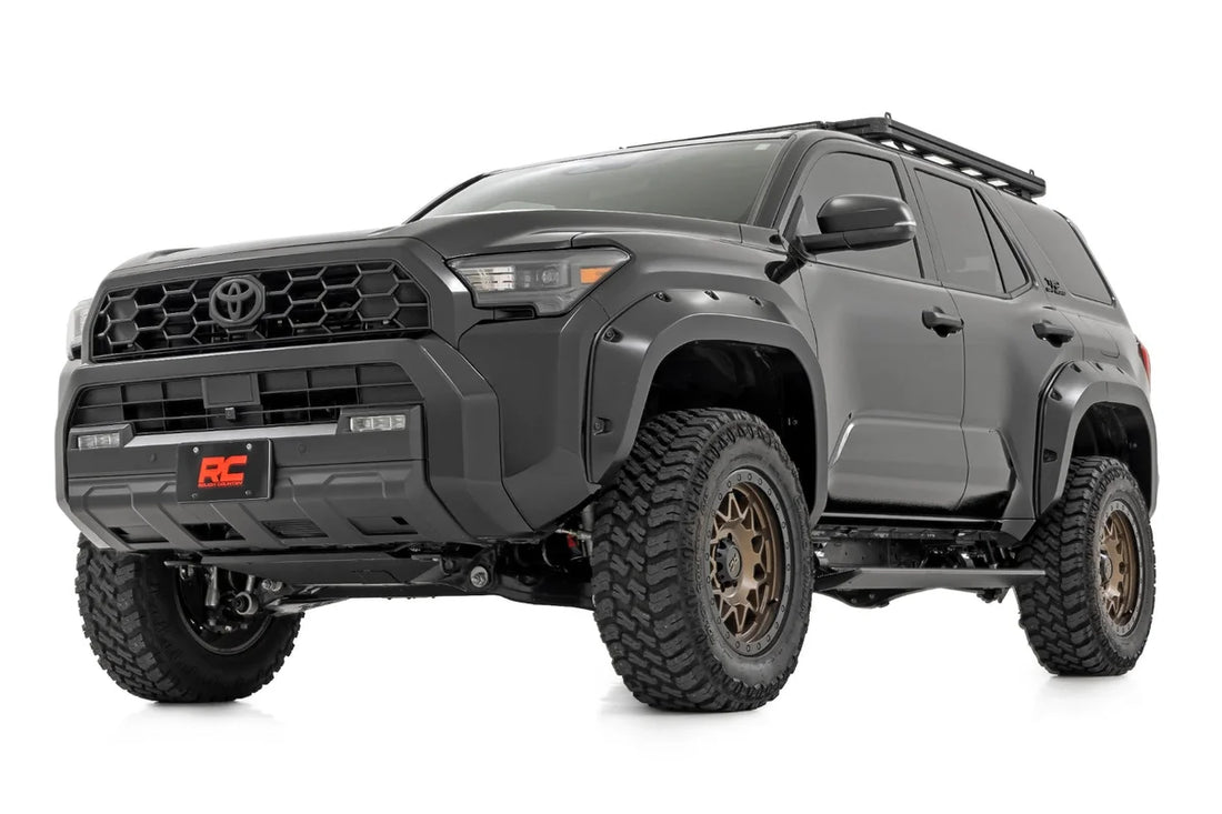 Rough Country Power Running Boards | HT-Series | Toyota 4Runner 2WD/4WD (2025-2026) ESR70900 - Back View