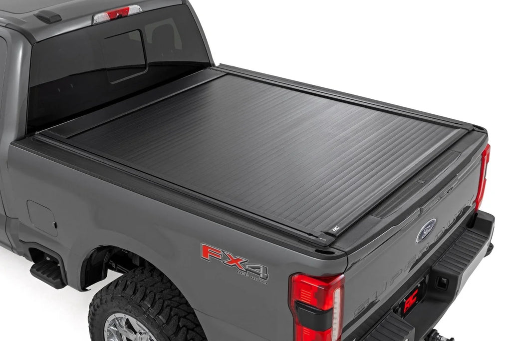 Rough Country Powered Bed Cover | 6'10" Bed | Ford F-250/F-350 Super Duty 2WD/4WD (17-26) 51507650 - Main Product View