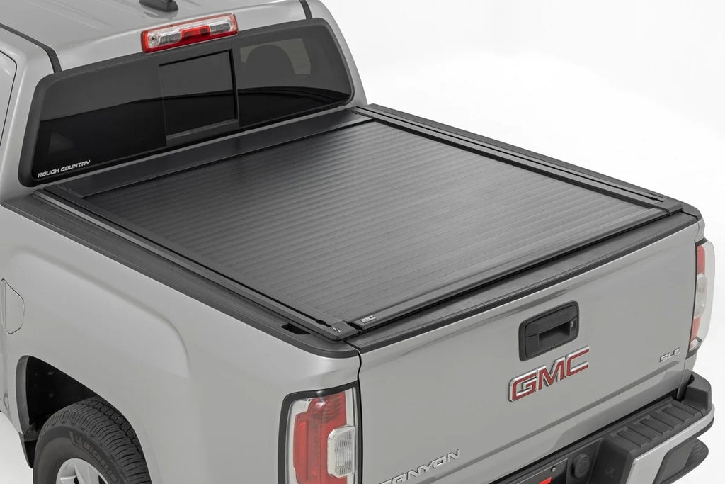 Rough Country Powered Retractable Bed Cover | 5' Bed | Chevy/GMC Canyon/Colorado (15-26) - Main Product View