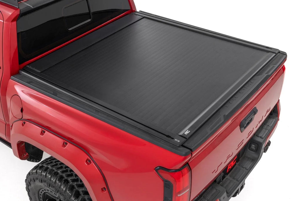 Rough Country Powered Retractable Bed Cover | 5' Bed | Toyota Tacoma 2WD/4WD (2024-2026) - Main Product View