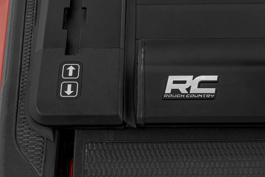 Rough Country Powered Retractable Bed Cover | 5' Bed | Toyota Tacoma 2WD/4WD (2024-2026) - Additional View 6