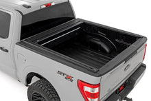 Load image into Gallery viewer, Rough Country Powered Retractable Bed Cover | 5'7" Bed | Ford F-150 2WD/4WD (2015-2025) 51509550 - Side View
