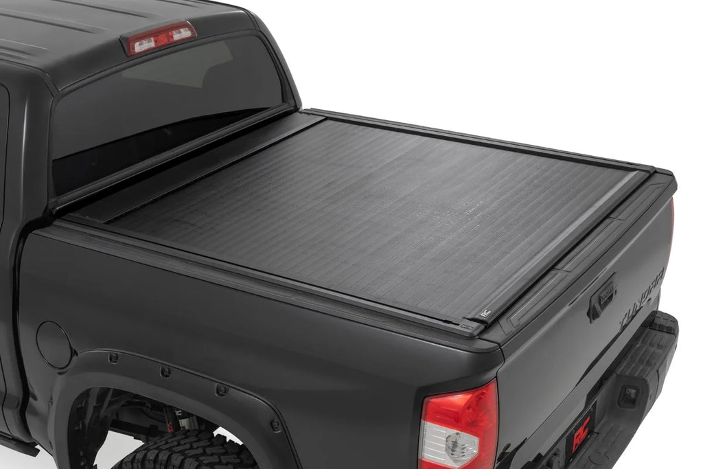 Rough Country Powered Retractable Bed Cover | 5'7" Bed | Toyota Tundra (07-21) 51419550 - Main Product View