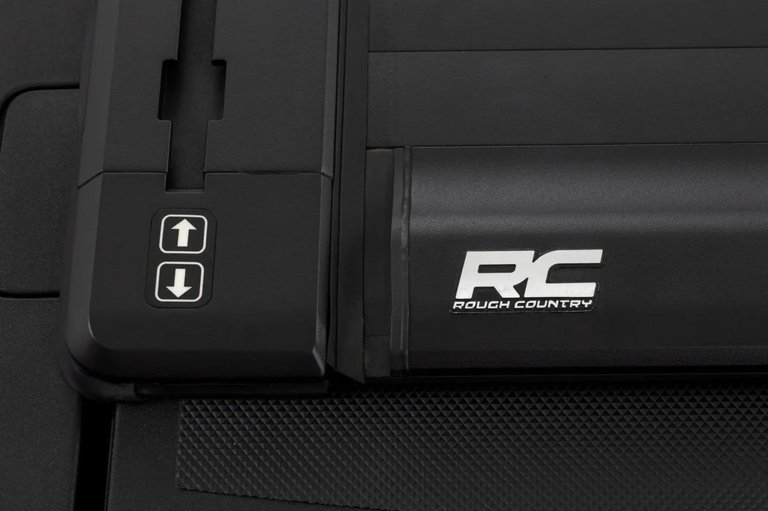 Rough Country Powered Retractable Bed Cover | 6'7" Bed | Ford F-150 (15-26)/F-150 Lightning (22-26) 51505650 - Additional ...
