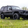 Load image into Gallery viewer, Rough Country Quarter Panel Armor | Rear | Jeep Cherokee XJ 2WD/4WD (1997-2001) 10572 - Size Reference