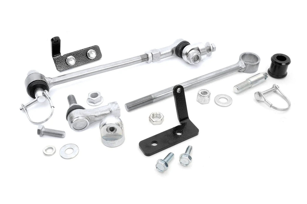 Rough Country Quick Disconnect Sway Links | 3 Inch Lift | Jeep Cherokee XJ 2WD/4WD (84-01) 1105