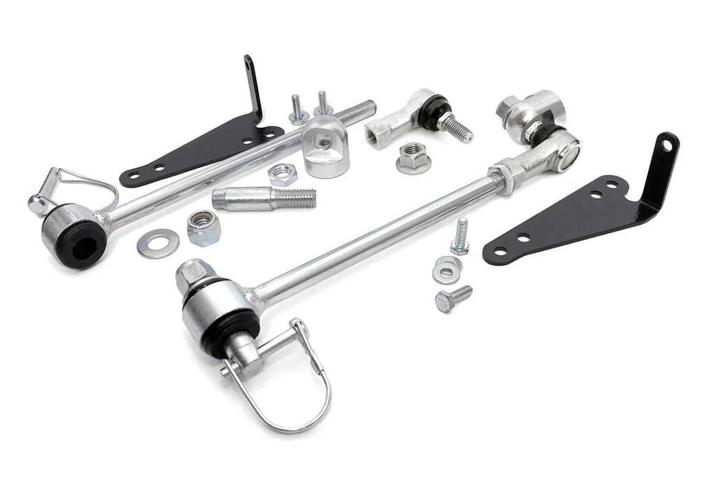 Rough Country Quick Disconnect Sway Links | 4-6 Inch Lift | Jeep Wrangler TJ (97-06)/Wrangler Unlimited (04-06) 1142