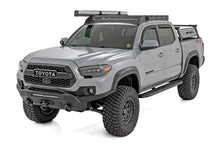 Load image into Gallery viewer, Rough Country RPT2 Running Board | Double Cab | Black | Toyota Tacoma 2WD/4WD (2016-2023) - Side View