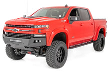 Load image into Gallery viewer, Rough Country RPT2 Running Boards | Crew Cab | Black | Chevy/GMC 1500/2500HD/3500HD (19-24) 44002 - Side View
