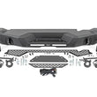 Load image into Gallery viewer, Rough Country Rear Bumper | Black Series LED | 6" Pair | Slim Line | | Ford Bronco (21-24) 51091 - Rear View