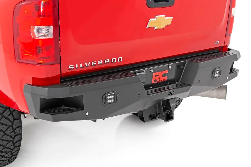 Rough Country Rear Bumper | Chevy Silverado & GMC Sierra 2500HD/3500HD 2WD/4WD (2011-2019) 10779 - Main Product View