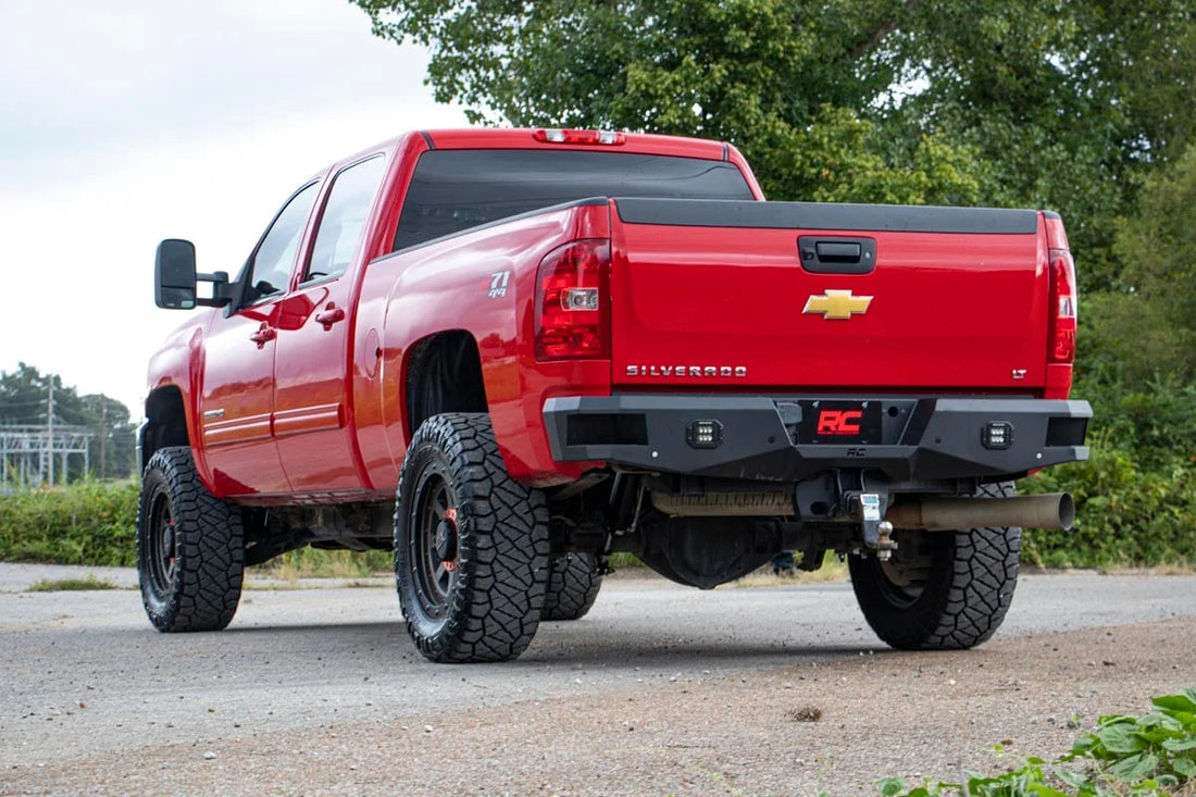 Rough Country Rear Bumper | Chevy Silverado & GMC Sierra 2500HD/3500HD 2WD/4WD (2011-2019) 10779 - Additional View 5