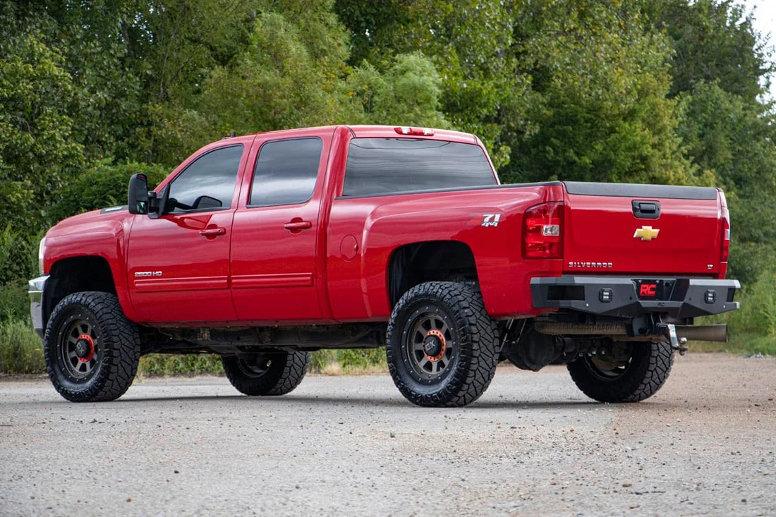 Rough Country Rear Bumper | Chevy Silverado & GMC Sierra 2500HD/3500HD 2WD/4WD (2011-2019) 10779 - Additional View 6