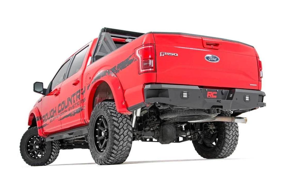 Rough Country Rear Bumper | Ford F-150 2WD/4WD (2015-2020) 10771 - Back View