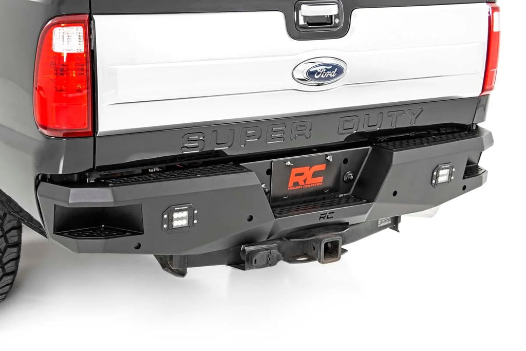 Rough Country Rear Bumper | Ford F-250/F-350 Super Duty 2WD/4WD (1999-2016) 10784 - Main Product View