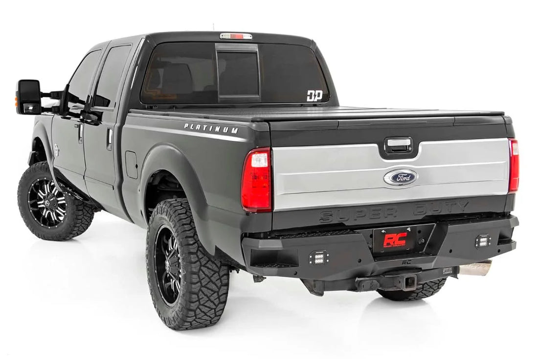 Rough Country Rear Bumper | Ford F-250/F-350 Super Duty 2WD/4WD (1999-2016) 10784 - Side View