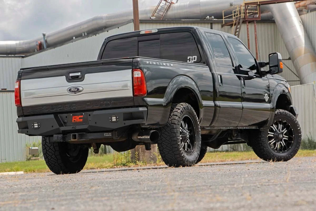 Rough Country Rear Bumper | Ford F-250/F-350 Super Duty 2WD/4WD (1999-2016) 10784 - Back View