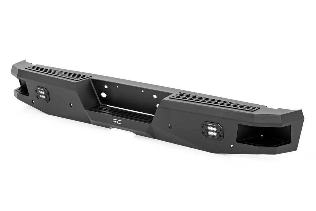 Rough Country Rear Bumper | Ford F-250/F-350 Super Duty 2WD/4WD (1999-2016) 10784 - Rear View