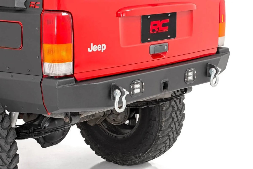 Rough Country Rear Bumper | Jeep Cherokee XJ 2WD/4WD (1984-2001) 110504 - Main Product View