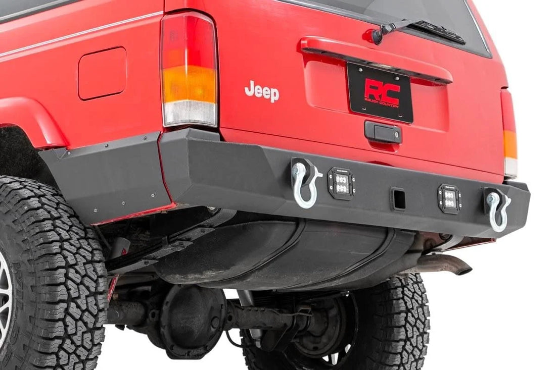 Rough Country Rear Bumper | Jeep Cherokee XJ 2WD/4WD (1984-2001) 110504 - Additional View 5